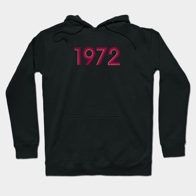 1972 50th tee / 1 Hoodie by attadesign